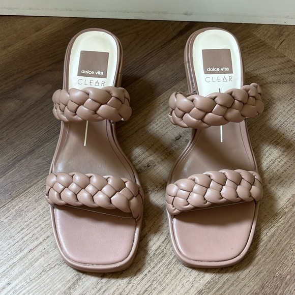Dolce Vita Shoes - Dolce Vita nude braided heels